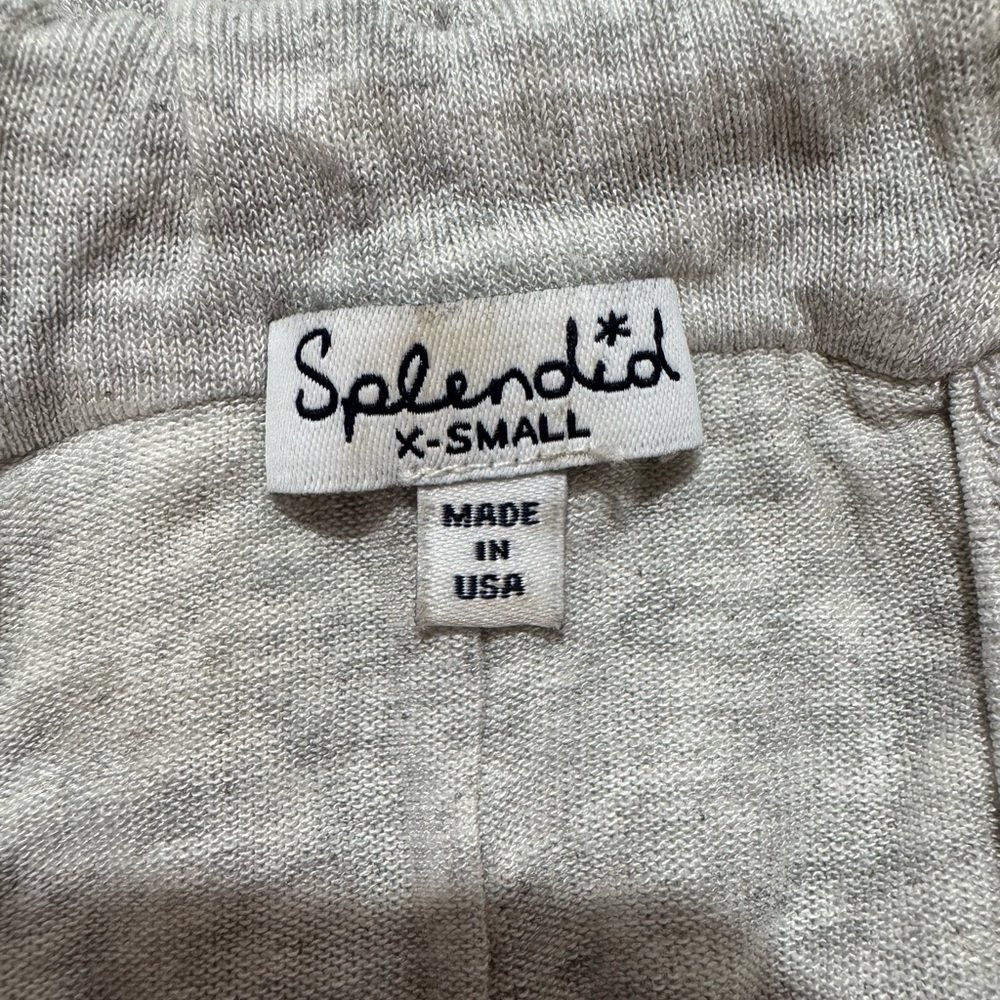 Splendid Light Gray Racerback Tank Top - Picture 6 of 7